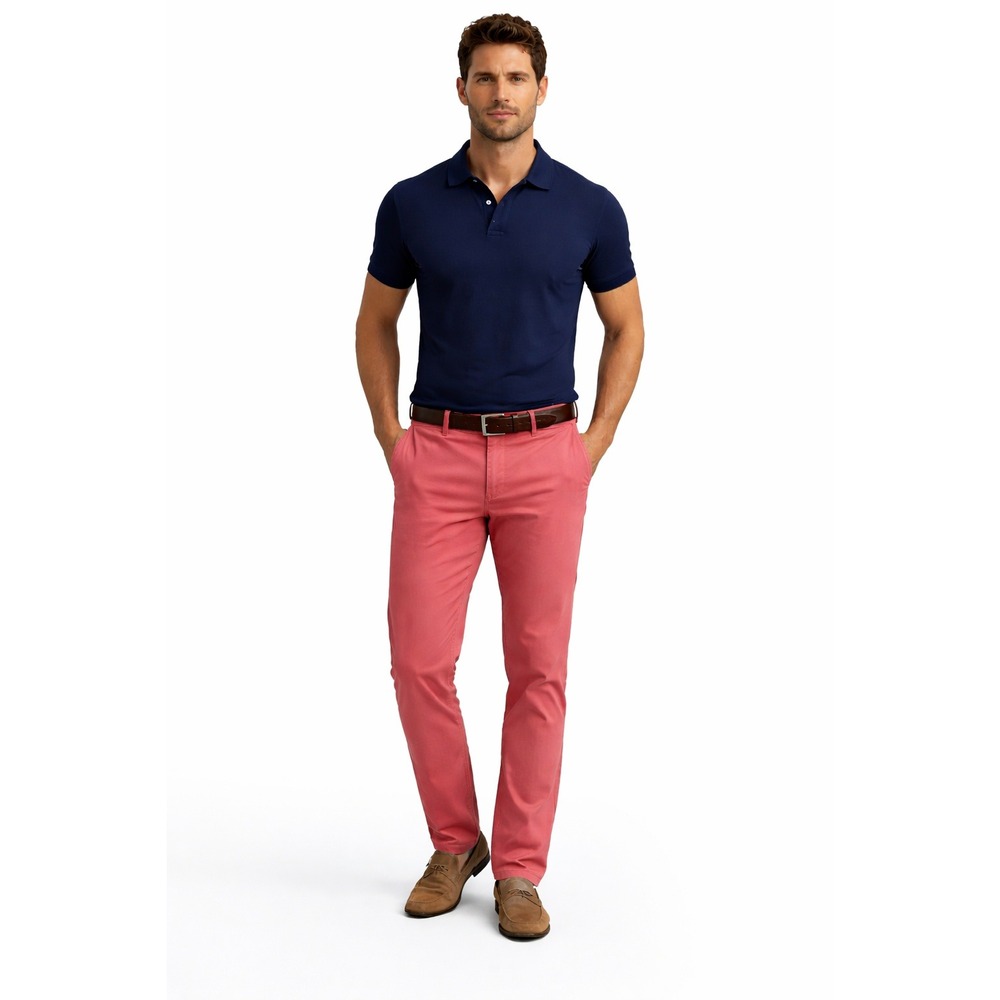 POLO RALPH LAUREN Coral Stretch Slim Fit Chino Pants 36x32